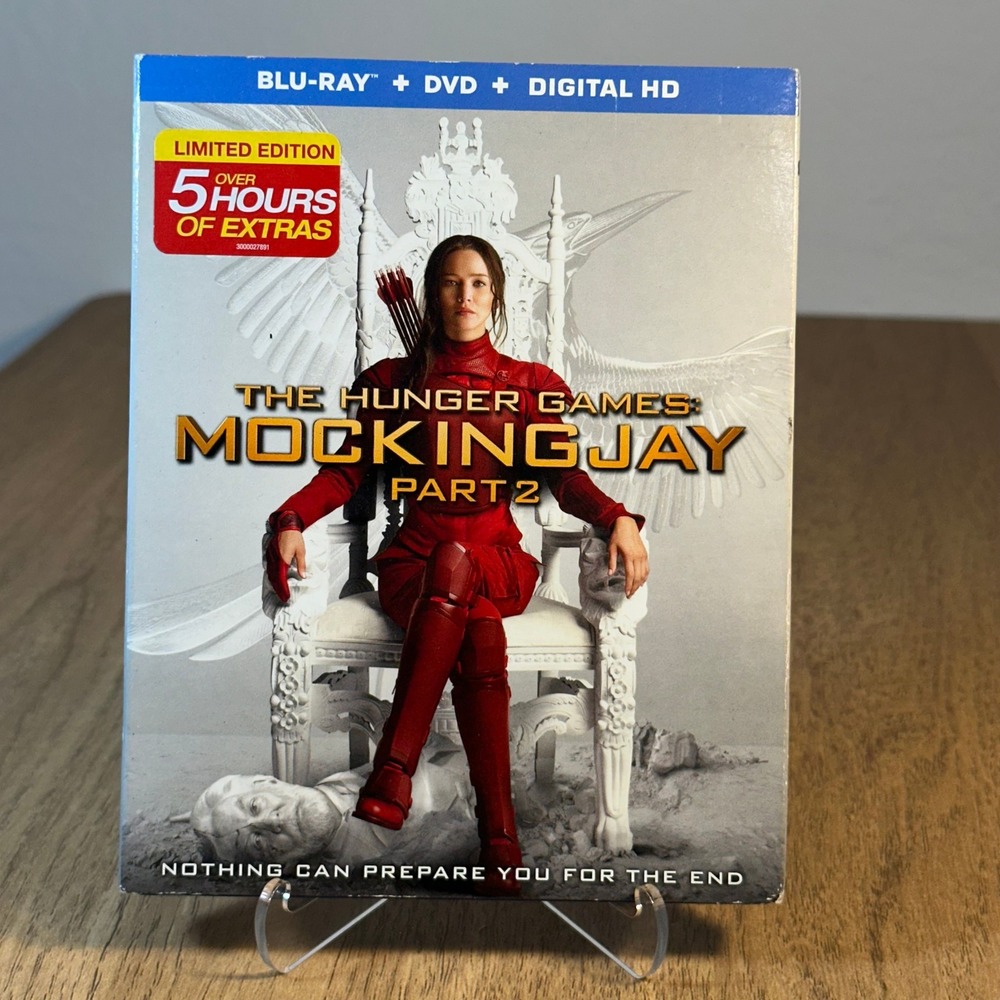 Lionsgate The Hunger Games Mockingjay Part 2 Blu-ray DVD Good Limited Edition